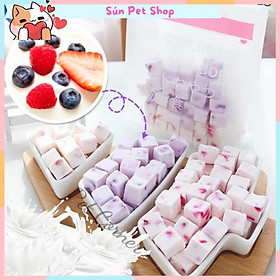 Sữa chua sấy lạnh giàu dinh dưỡng cho thú cưng, sữa chua sấy khô cho chó mèo và chuột hamster