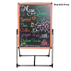 Bảng Menu 40x60cm kệ inox