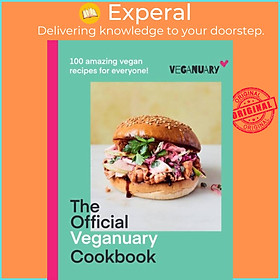 Sách - The Official Veganuary Cookbook - 100 Amazing Vegan Recipes for Everyone! by Veganuary (UK edition, hardcover)