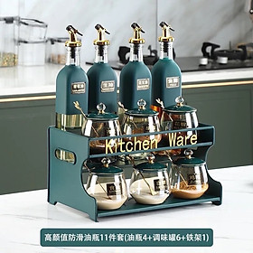 Mua Bộ Hũ  Chai Thủy Tinh Đựng Gia Vị 11 Món Thiết Kế Nhỏ Gọn   Tiện Dụng Cao Cấp