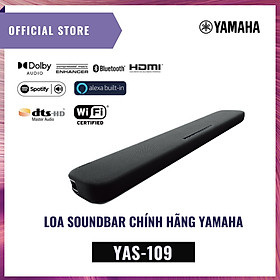 Loa thanh Soundbar Yamaha YAS-109 - Âm trầm mở rộng - Bluetooth 4.2