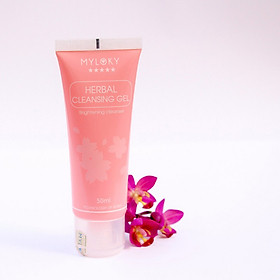 Gel Rửa Mặt Cho Da Nhạy Cảm - Herbal Cleansing Gel Myloky CG001 (50ml)