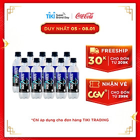 Lốc 24 Chai Nước Uống Bổ Sung Aquarius Không Calo (24x390ml)