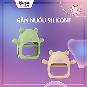 Gặm Nướu Mama's Choice Cao Cấp Cho Bé, Có Hộp Bảo Quản, Ngậm Nướu Chất Liệu Silicone Bạch Kim [Được nhiều mẹ tin dùng