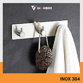 Mua Móc dán tường inox 304 cao cấp siêu dính tường. móc treo quần áo. Móc treo đồ