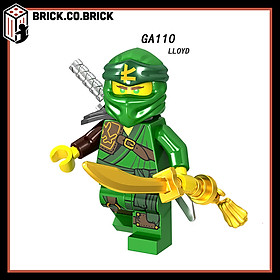 Đồ Chơi Nhân vật Lắp Ráp Đạo chích Ninja Phantom đủ màu Minifig Kiếm Katana GA107 GA114