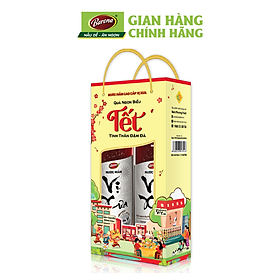 HỘP XUÂN 2 CHAI NƯỚC MẮM VỊ XƯA 20N 500ml