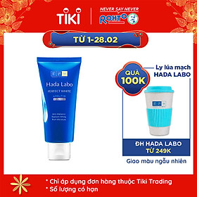 Kem Rửa Mặt Dưỡng Trắng Hada Labo Perfect White Cleanser 80g
