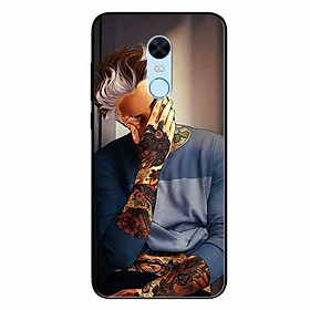 Ốp lưng in cho Xiaomi Redmi Note 5/ Redmi 5 Plus Chàng Trai Tattoo