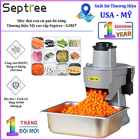 Mua Máy thái rau củ quả đa năng  thái lát  thái sợ  thái hạt lựu. Thương hiệu Mỹ cao cấp Septree - GJ817. Hàng chính hãng
