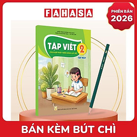 Sách Giáo Khoa Tập Viết 2 - Tập 1 (Tích Hợp Phát Triển Năng Lực Số) (Phiên Bản 2026) - Kèm Bút Chì