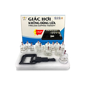 Bộ giác hơi 12 ly giác không dùng lửa Duy Thành YGH0412 hỗ trợ thuyên giảm