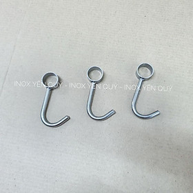 Mua INOX304 móc treo lồng thanh inox. móc treo đồ bếp lồng ống tròn