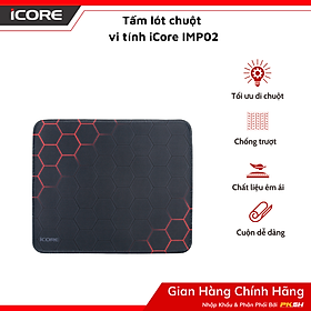 Miếng Lót Chuột Vi Tính iCore IMP02 Chống Trượt, Êm Ái, Giá Rẻ - Hàng chính hãng