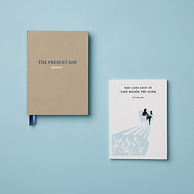 Combo Sổ kế hoạch The Present Day + Sách Tối Giản