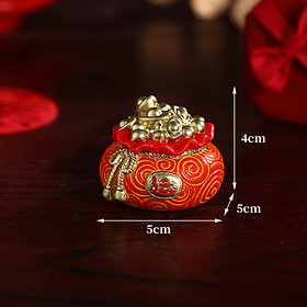 Mua Bộ Mô Hình Rồng Vàng Đế Trang Trí Như Ý_ Hàng chính hãng