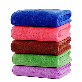 Khăn Microfiber đa năng mềm mịn siêu thấm hút chuyên dùng lau rửa xe hơi, ô tô, xe máy