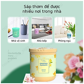 Sáp thơm phòng 260g chiết xuất thiên nhiên dạng gel, sáp khử mùi phòng ngủ, nhà vệ sinh mùi hương tự nhiên Catan - Hương Biển Xanh