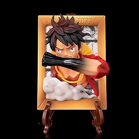 Nơi bán Mô hình khung tranh nhân vật Luffy- One Piece - Giá Từ -1đ