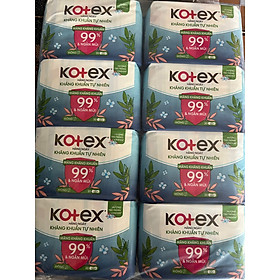 Combo 8 Gói Băng Vệ Sinh Kotex Hàng Ngày Kháng Khuẩn- Mỗi Gói 20 Miếng- Date luôn mới
