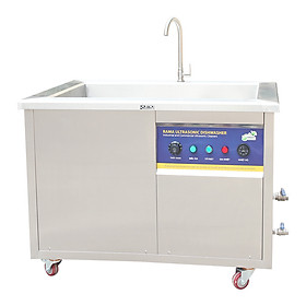 Mua Máy rửa bát sóng siêu âm cho nhà hàng  bếp ăn tập thể  Rama RB1200 dung tích 180L - Hàng chính hãng