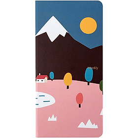 Kinbor self-filling weekly plan schedule / creative handbook notepad / diary hand account book dawn DTB40088