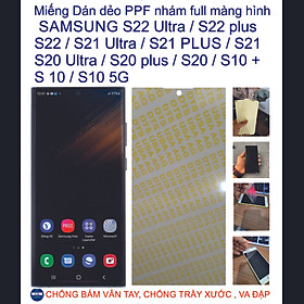 Miếng Dán Dẻo PPF nhám Full màng dành cho SAMSUNG S22 Ultra / S22 plus / S22 / S21 Ultra / S21plus