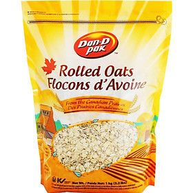 YẾN MẠCH CÁN MỎNG ROLLED OATS CANADA 1 KG