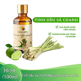 Tinh dầu sả chanh 30ml - Hoa nén