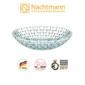 Đĩa pha lê Nachtmann Bossa Nova 30cm - Hàng chính hãng Đức