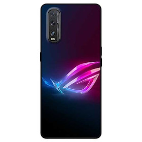 Ốp lưng dành cho Oppo Find X2 mẫu Gaming Mắt Hồng Xanh