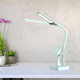 LED Desk Reading Lamp Home Light Touch Control 3 Colors Dimmable USB