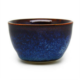 06 Cốc trà không chân Đông Gia - xanh sóng biển 8094