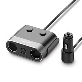 Mua Sạc trên xe hơi hỗ trợ 4 cổng USB UGREEN CD131 30516 - Hàng chính hãng