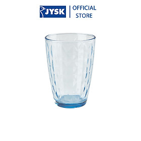 Cốc uống nước | JYSK Sigbert | thủy tinh | cam/xanh | DK9xC12cm