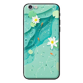 Ốp in cho iPhone 6s Họa Tiết Nền Xanh - Hàng chính hãng
