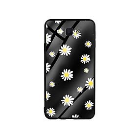 Ốp Lưng Kính Cường Lực cho điện thoại Samsung Galaxy J7 Prime - Cúc Họa Mi 01