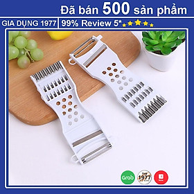 Mua Nạo củ quả inox đa năng 2 in 1 chống han gỉ  dụng cụ nạo củ quả và bào sợi nhanh chóng tiện lợi