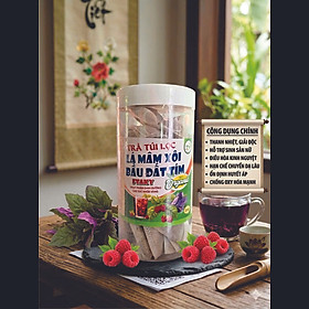 TRÀ BẦU ĐẤT- MÂM XÔI ( 20 túi lọc to cực tiện lợi) hỗ trợ điều hòa nội tiết