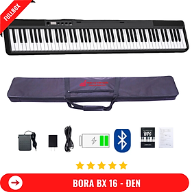 Đàn Piano Điện Bora BX 16 - 88 Phím Cảm Lực- Kết Nối Bluetooth + Chân Đàn