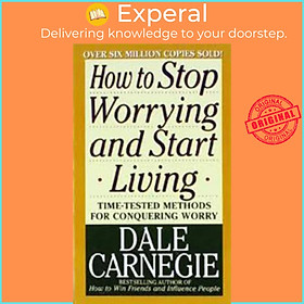 Hình ảnh Sách - How to Stop Worrying and Start Living by Dale Carnegie - (US Edition, paperback)