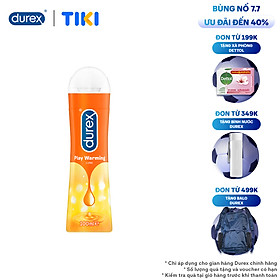 Gel bôi trơn Durex Play Warming 100ml