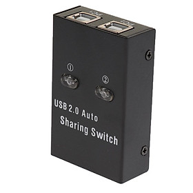USB 2.0 Manual Sharing Switch KVM Selector 2Ports HUB For PC Scanner Printer