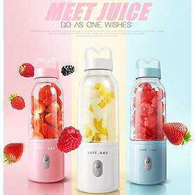 Mua Máy Xay Sinh Tố Cầm Tay Mini Meet Juice  máy xay cầm tay đa năng