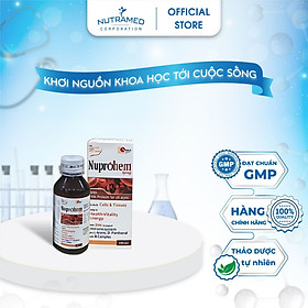 Siro Nuprohem Syrup hỗ trợ giúp bé hết biếng ăn, phát triển toàn diện (Hộp 100ml)