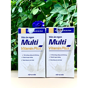 Hình ảnh [ Combo 2 Hộp] Viên uống tăng cân Multi Vitamin Plus  30 Viên, Hỗ trợ cải thiện cân nặng