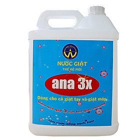 Nước giặt VBT Ana 3x thế hệ mới chai (5 lít)