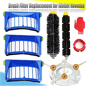 Vacuum Part Replacement Brush and Filter For iRobot Roomba 600 Series 610 620 650
