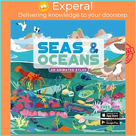 Sách - Seas & Oceans - An Animated Atlas by Giulia Quagli (UK edition, hardcover)