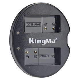 Combo pin sạc Kingma cho Panasonic DMW-BLC12, Hàng chính hãng